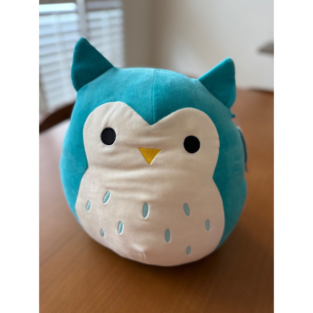 Squishmallows Winston The Owl Blue Plush Stuffed Animal‎ Toy
